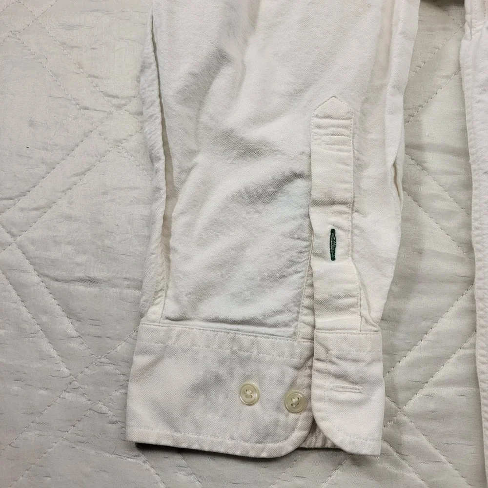Tommy Hilfiger white long sleeve 100% cotton dress shirt size 0/0 4XL